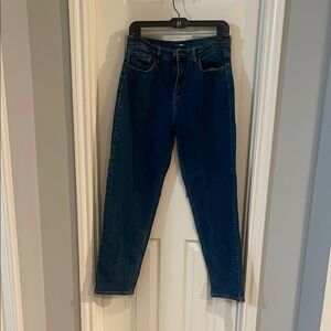 Fashion Nova Deep Blue Straight Leg Jeans